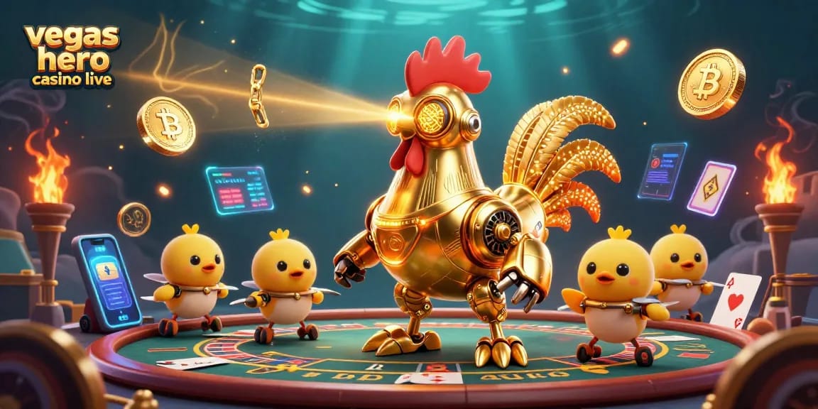 Vivez l'expérience du casino live Vegas Hero avec des croupiers en direct et des jeux captivants.